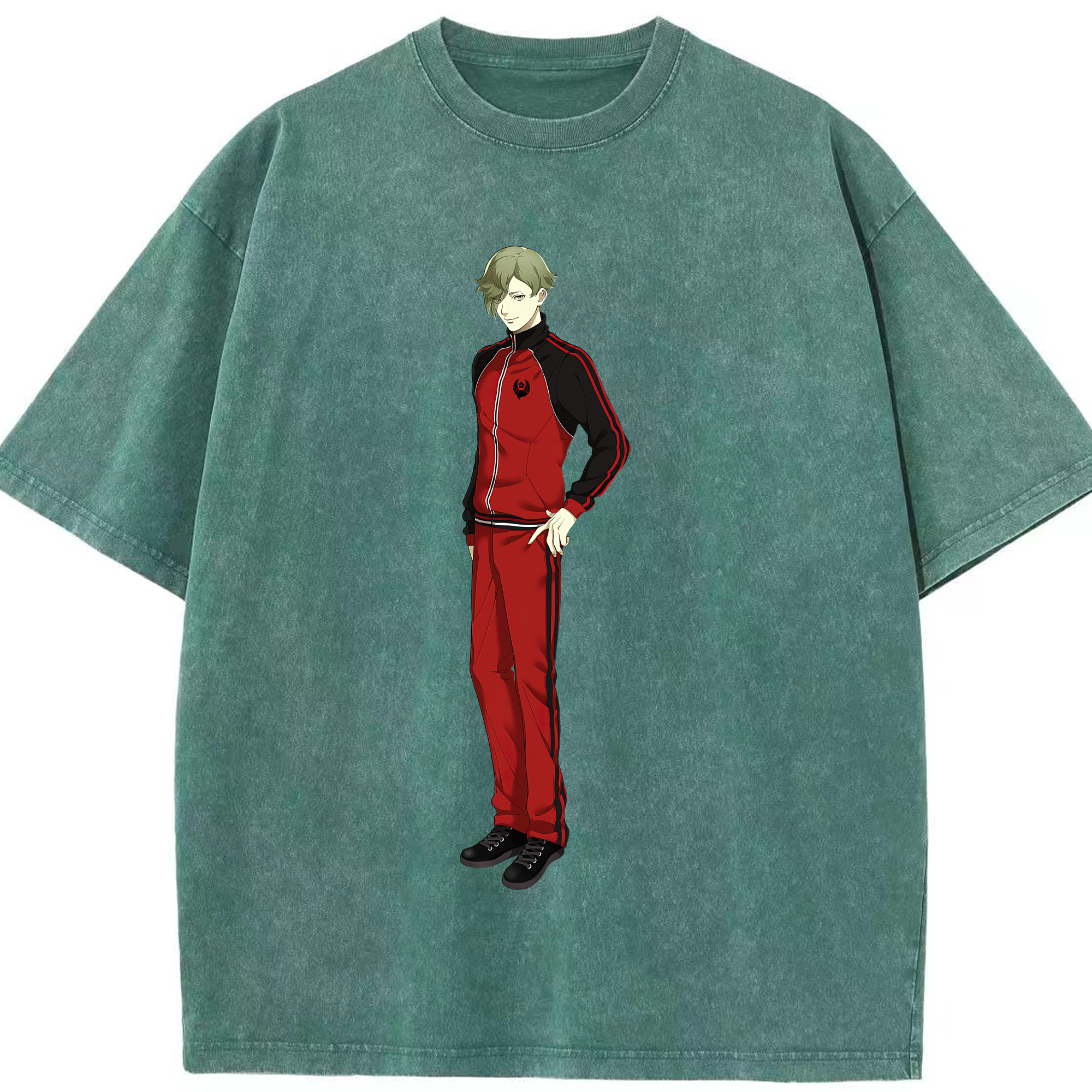 （画像用） 刀剣乱舞 Touken Ranbu 綿100% ヴィンテージ風 半袖Tシャツ（フロントプリント）